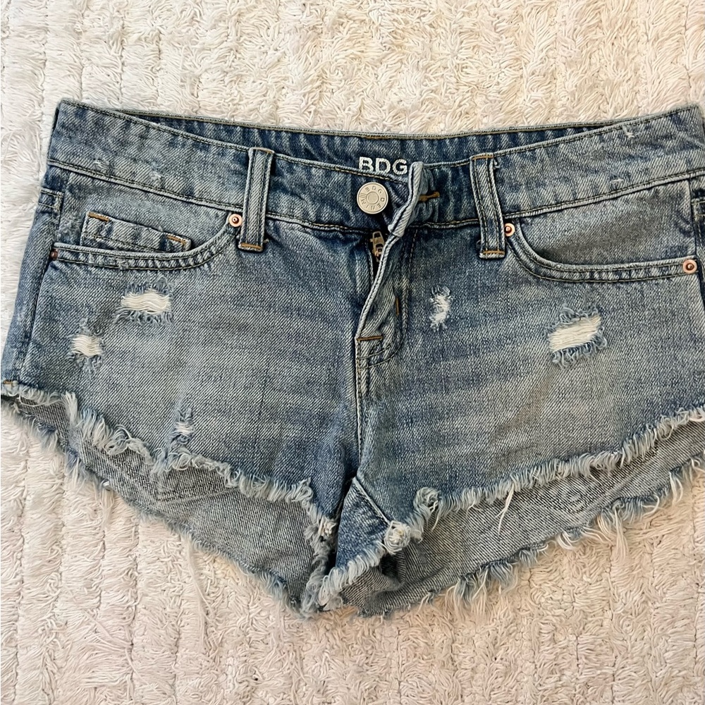 Denim shorts from Urban Outfitters